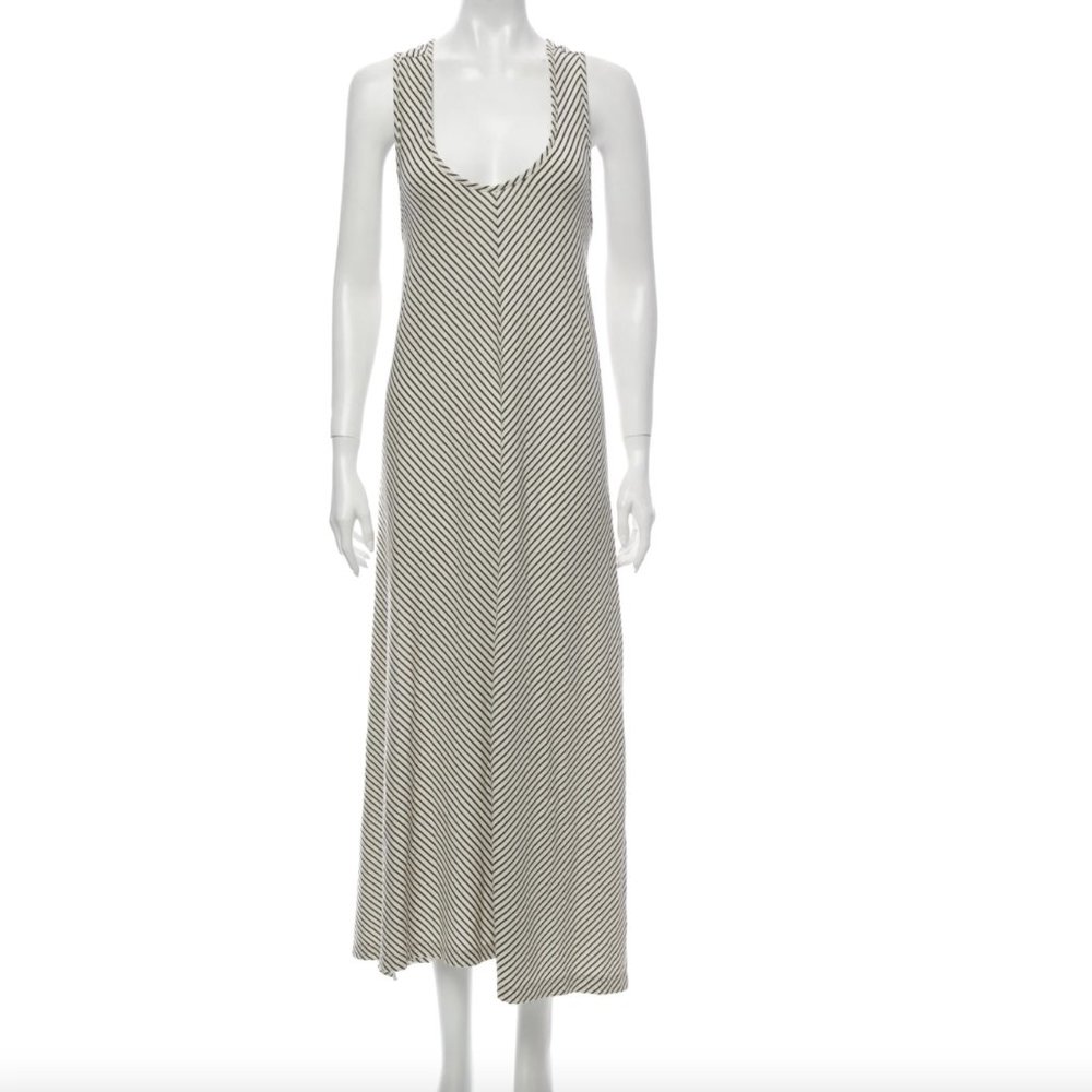 WHIT Striped Long Dress